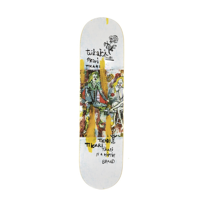 VAIHTOKAUPPA 8.25" skateboard deck with graphic design, width 8.25", length 32.0", wheelbase 14.25".