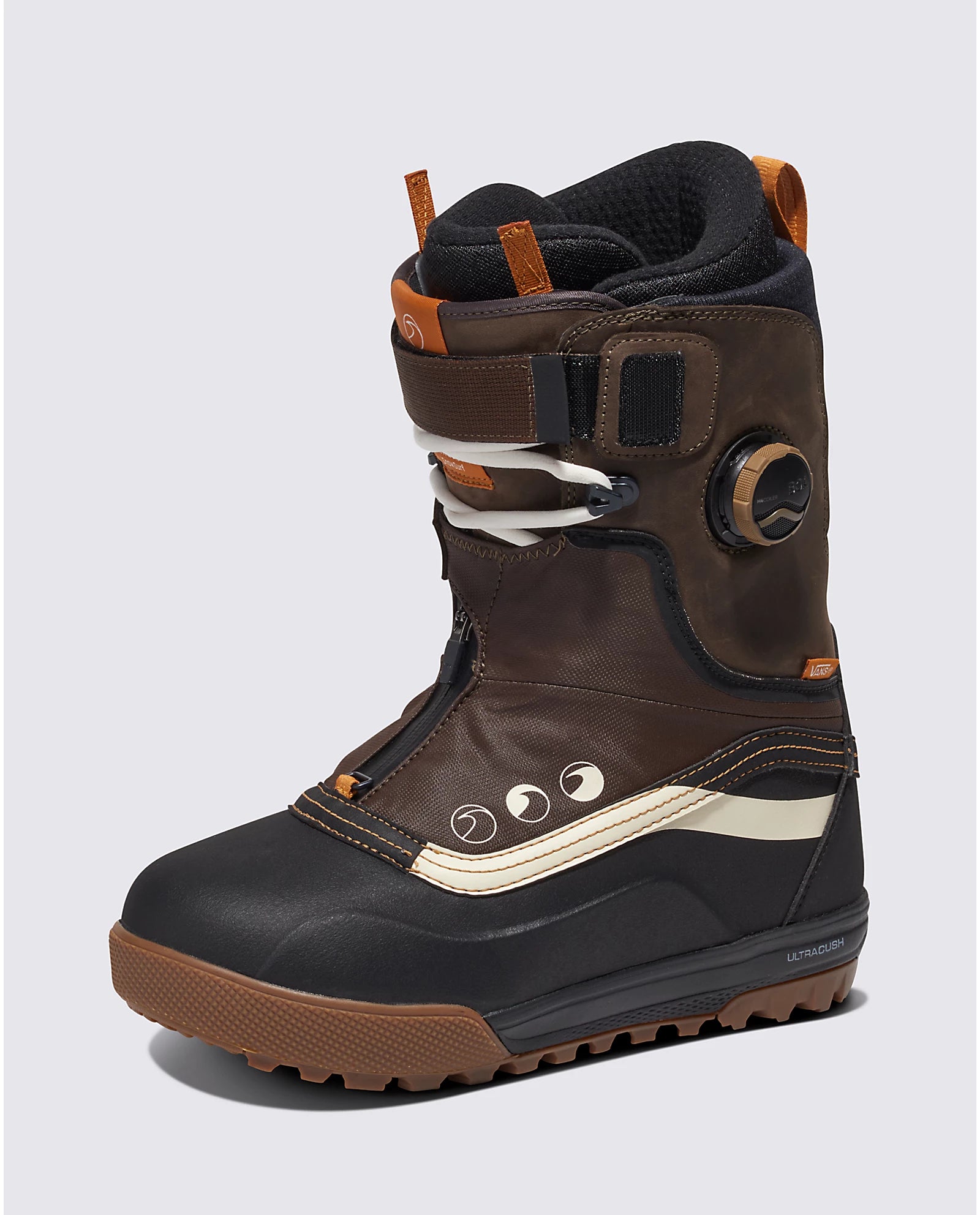 Vans Infuse SnowSurf snowboard boot with advanced features for backcountry and all-mountain performance.