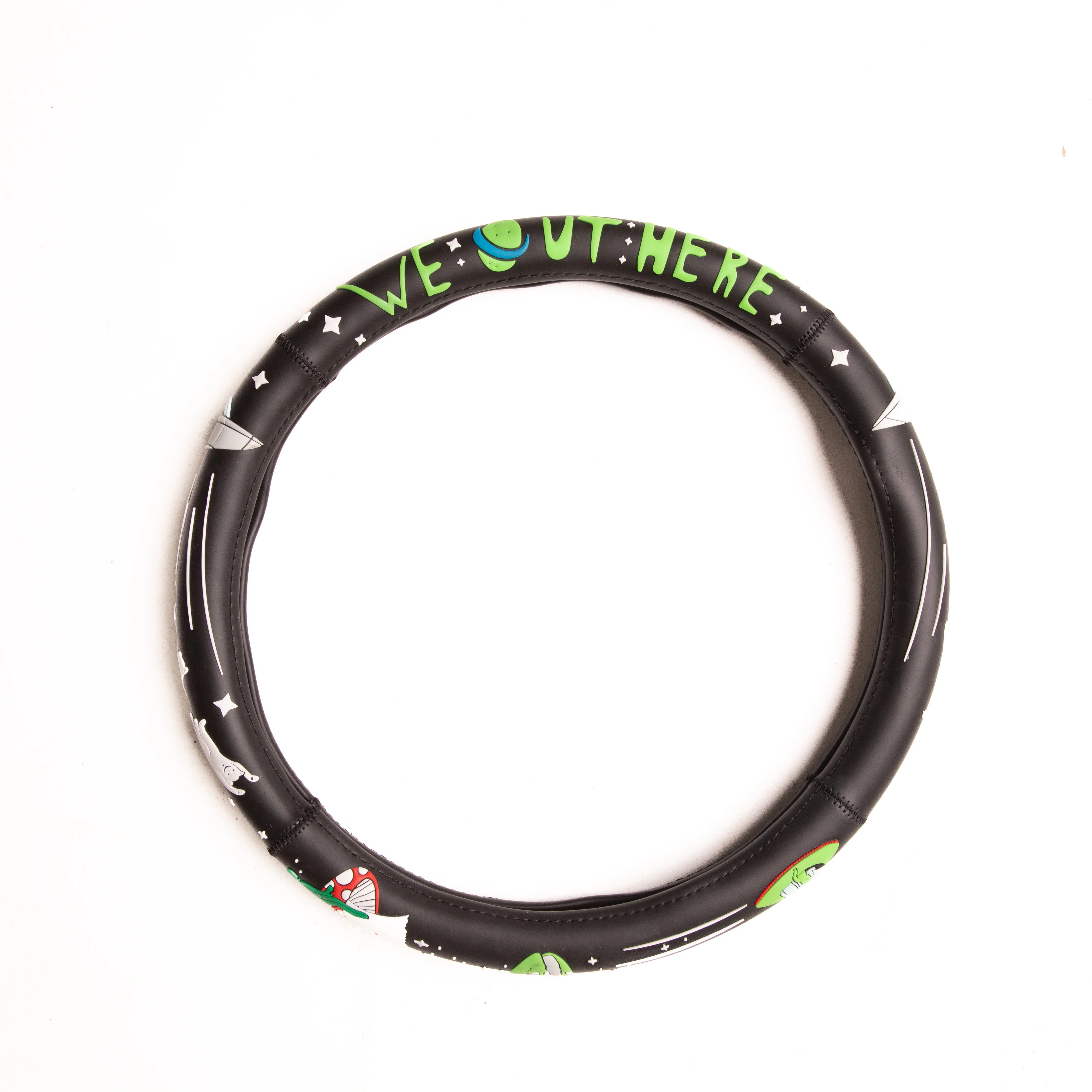 We Out Here Steering Wheel Cover