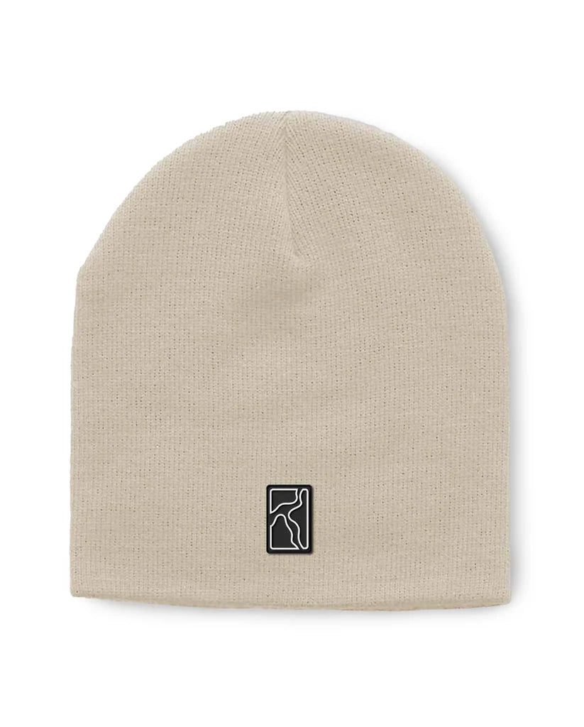 Skull Beanie Beige