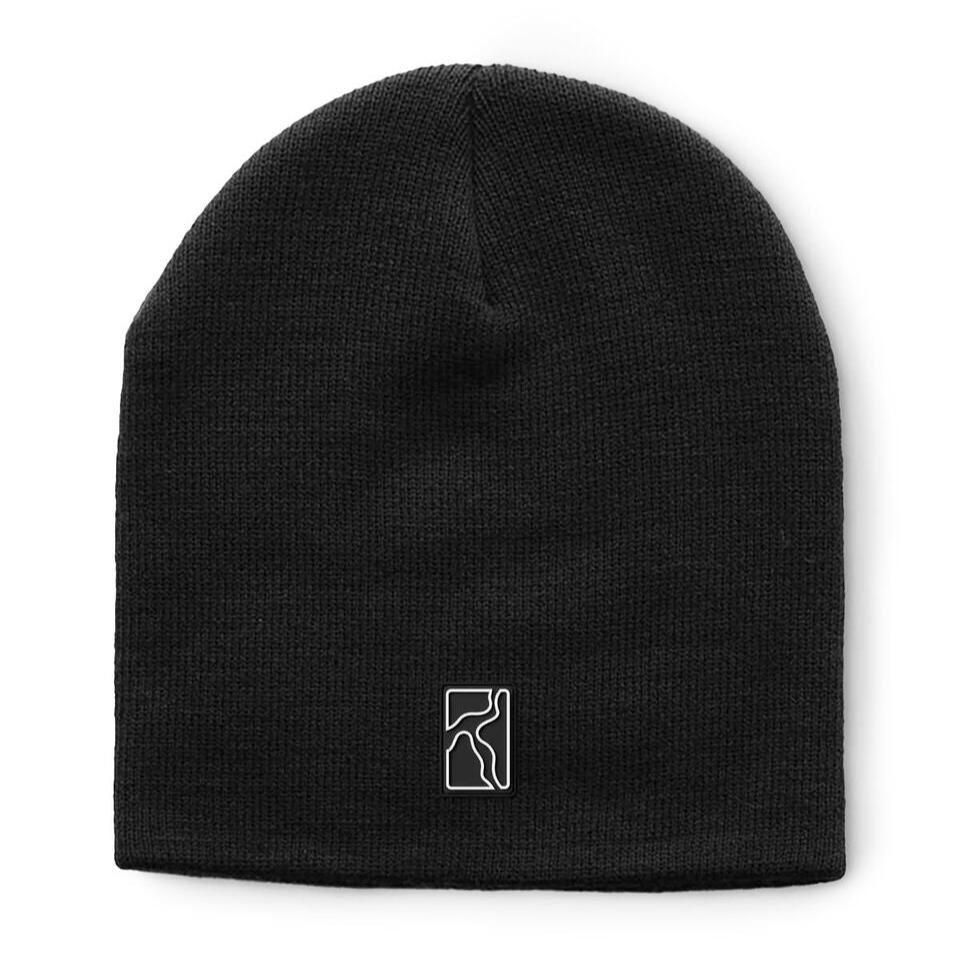 Skull Beanie Black